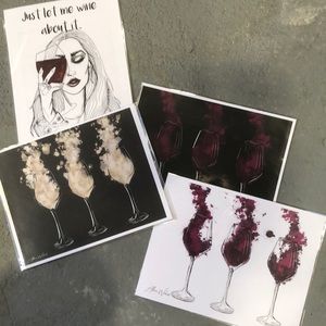 Wine lover 8x10 prints !